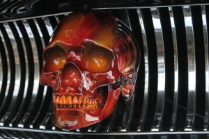Crâne à l'avant d'une Buick LeSabre