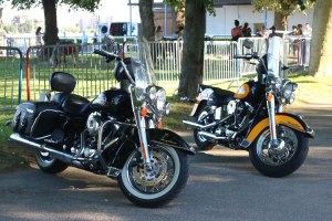 Harley Davidson Roadking et Heritage Softail